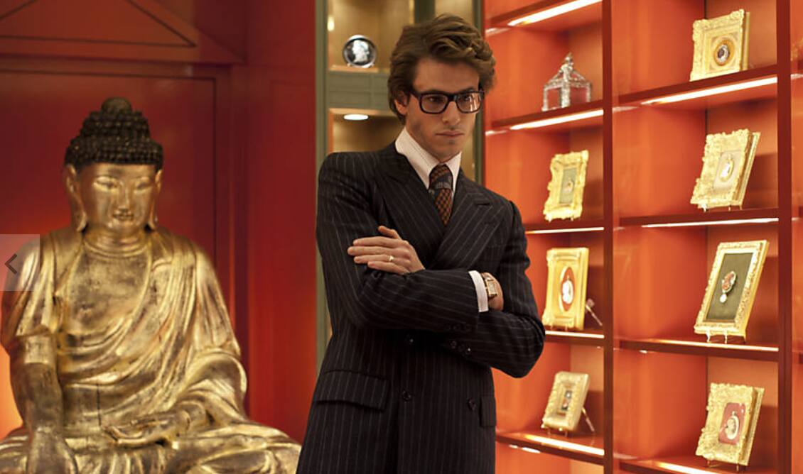No filme 'Saint Laurent', o ator Gaspard Ulliel interpreta o protagonista