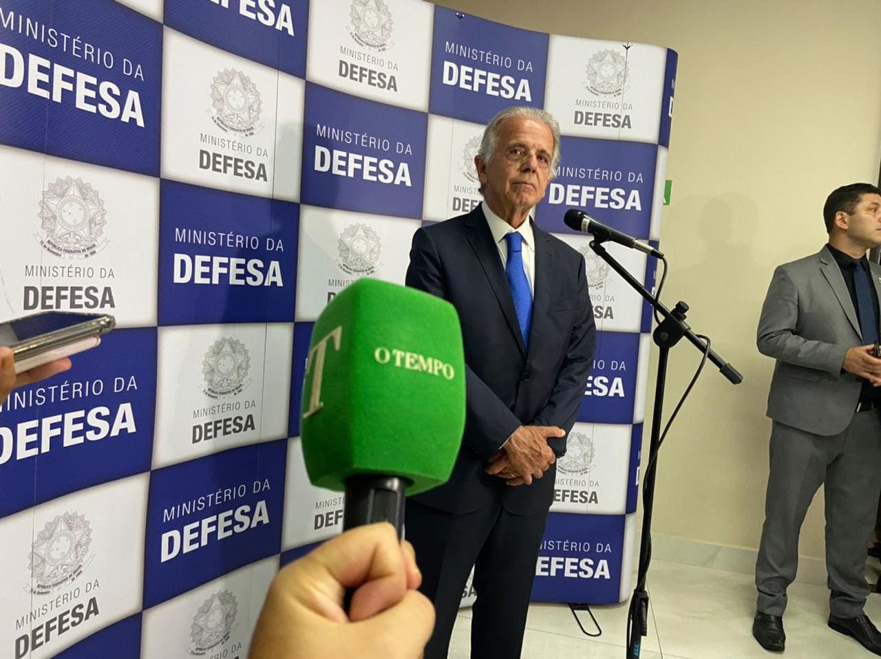 O ministro da Defesa, José Múcio Monteiro