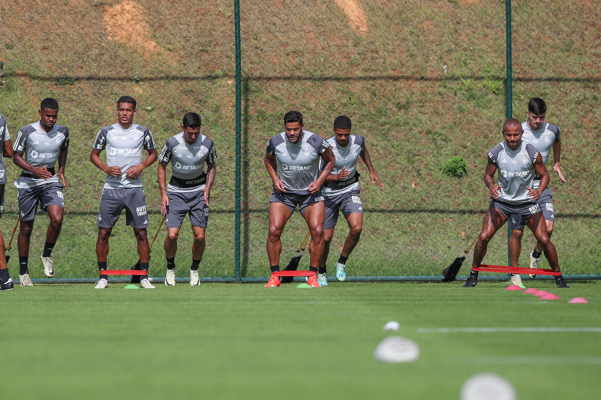 O Atlético fechou a preparação na Cidade do Galo na segunda-feira (27/5)