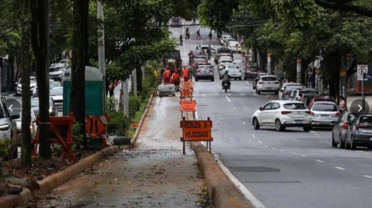 Ciclovia está parada devido a uma ação do MPMG 