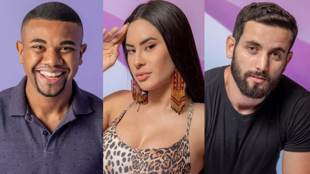 Davi, Isabelle e Matteus são os finalistas do BBB 24 - Divulgação: TV Globo