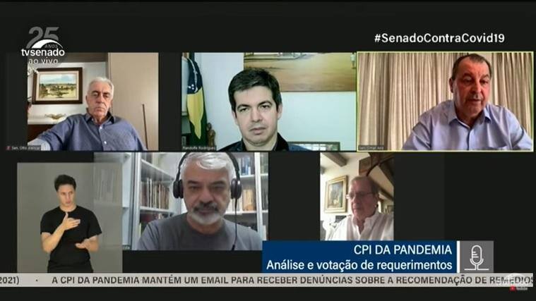 CPI da Covid em reunião virtual nesta sexta-feira (15)
