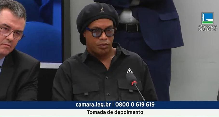 Ronaldinho Gaúcho na CPI das Pirâmides Financeiras