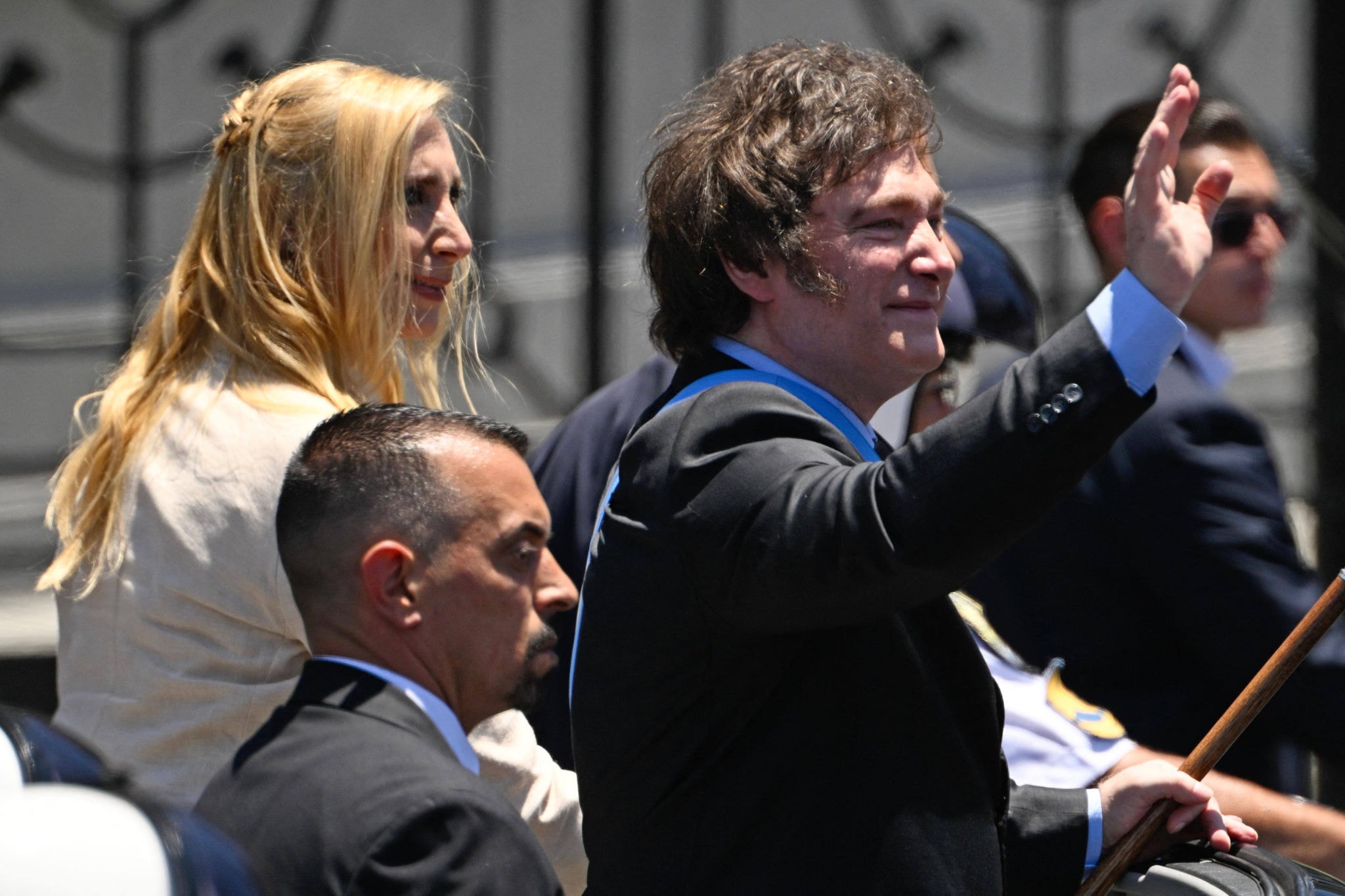 Javier Milei em posse
