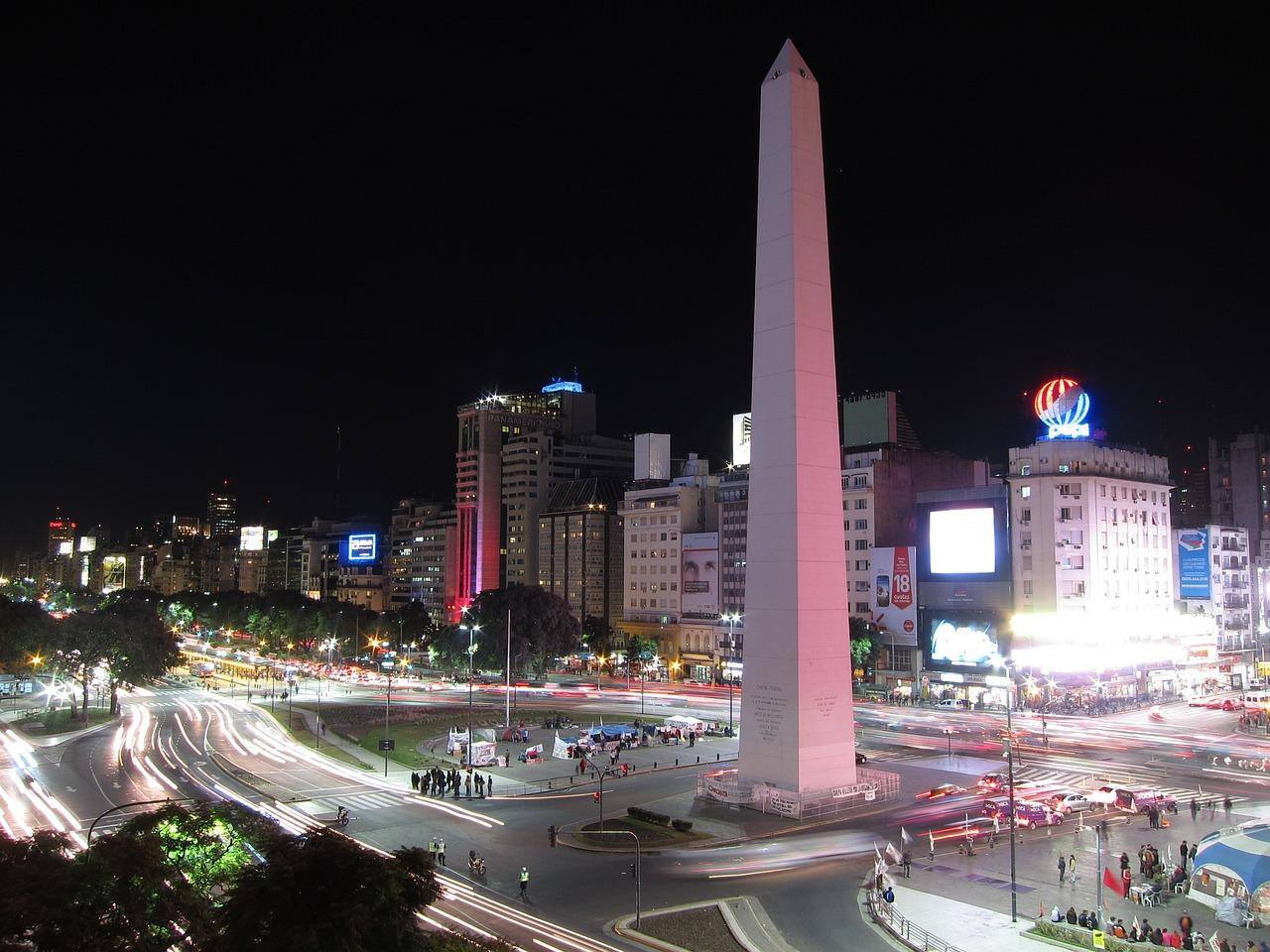 Obelisco, ponto turístico de Buenos Aires