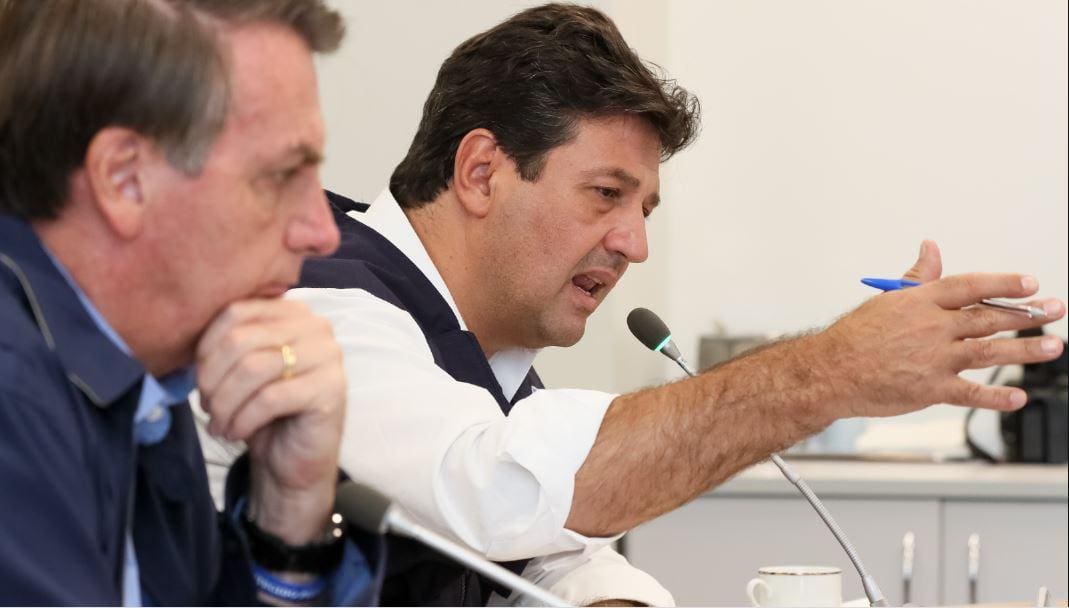 Bolsonaro e Mandetta