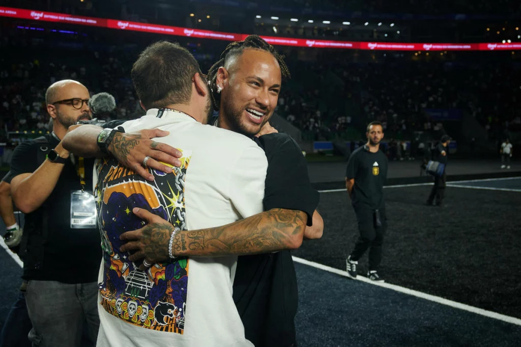 Neymar na final da Kings League Brasil
