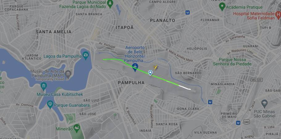 Rota foi interrompida nesta quarta, 6