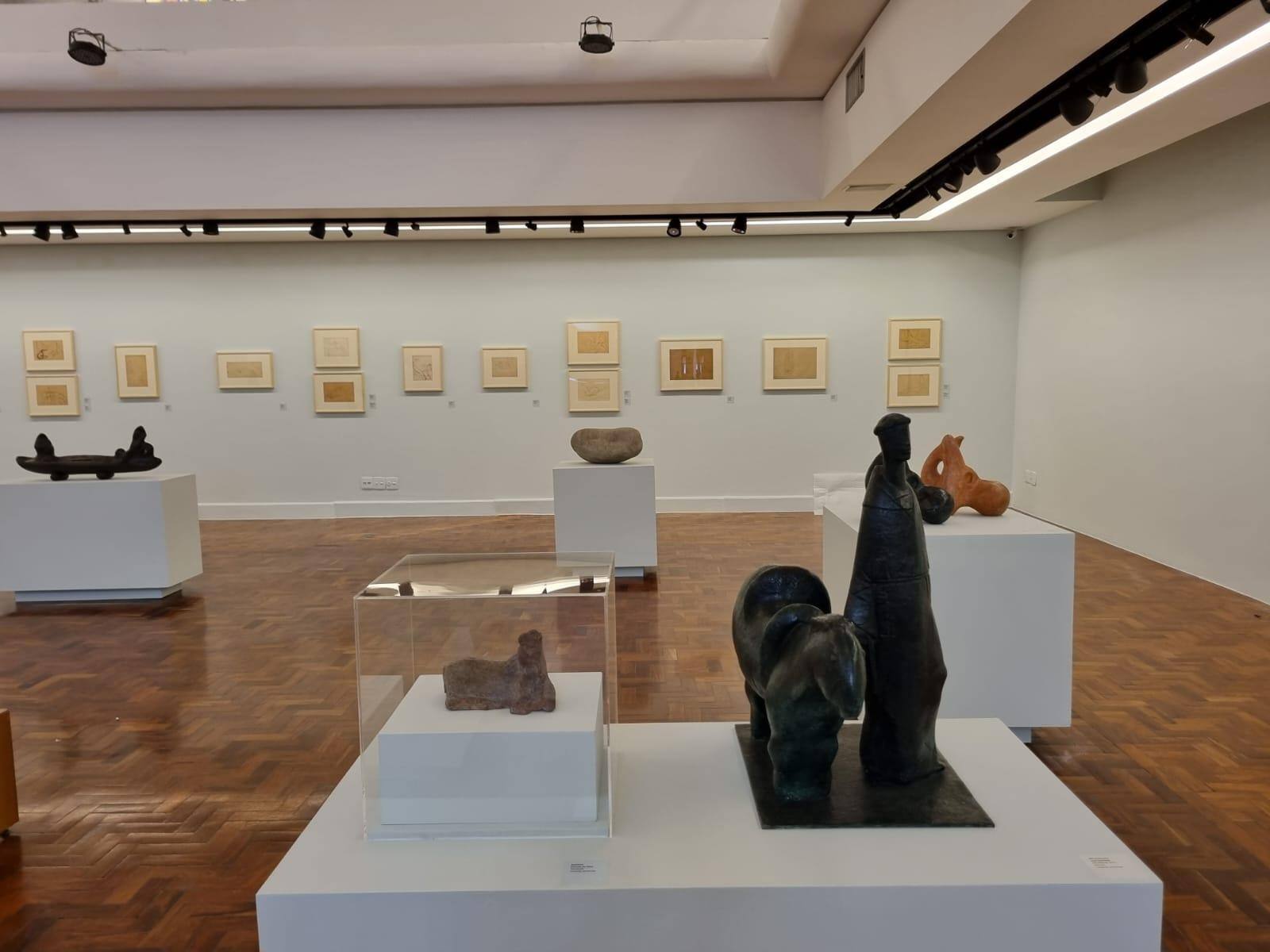 'Brecheret Modernista - A Imagem Indígena Como Símbolo de Brasilidade' vai apresentar esculturas históricas do artista nas salas  do Museu Inimá de Paula