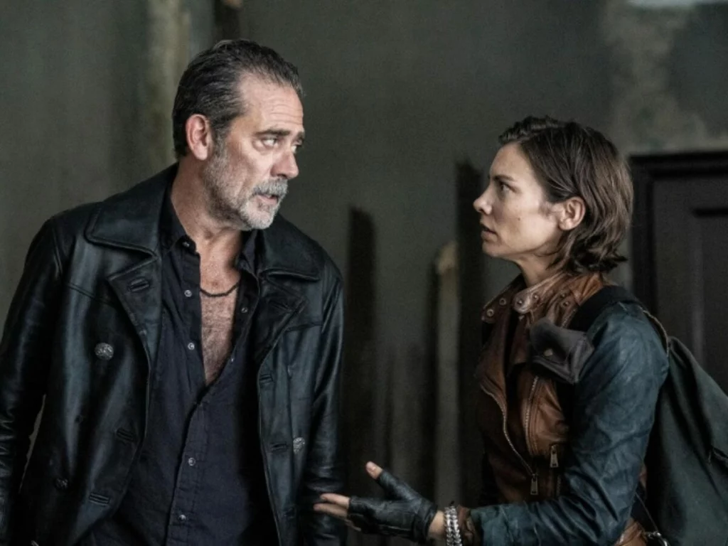 Negan (Jeffrey Dean Morgan) e Maggie (Lauren Cohan) em The Walking Dead: Dead City