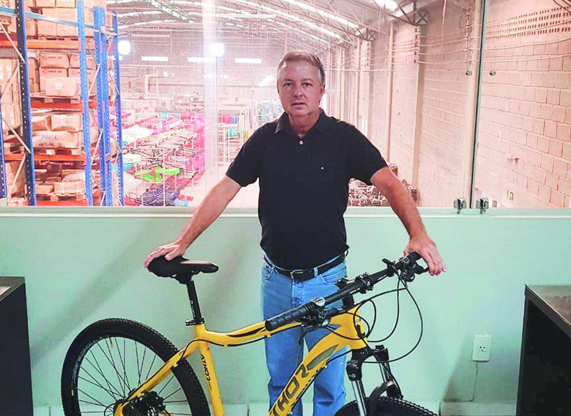 Empreendedorismo O fundador da Athor Bikes, Pedro Gomes, apostou na ampliação do pátio industrial