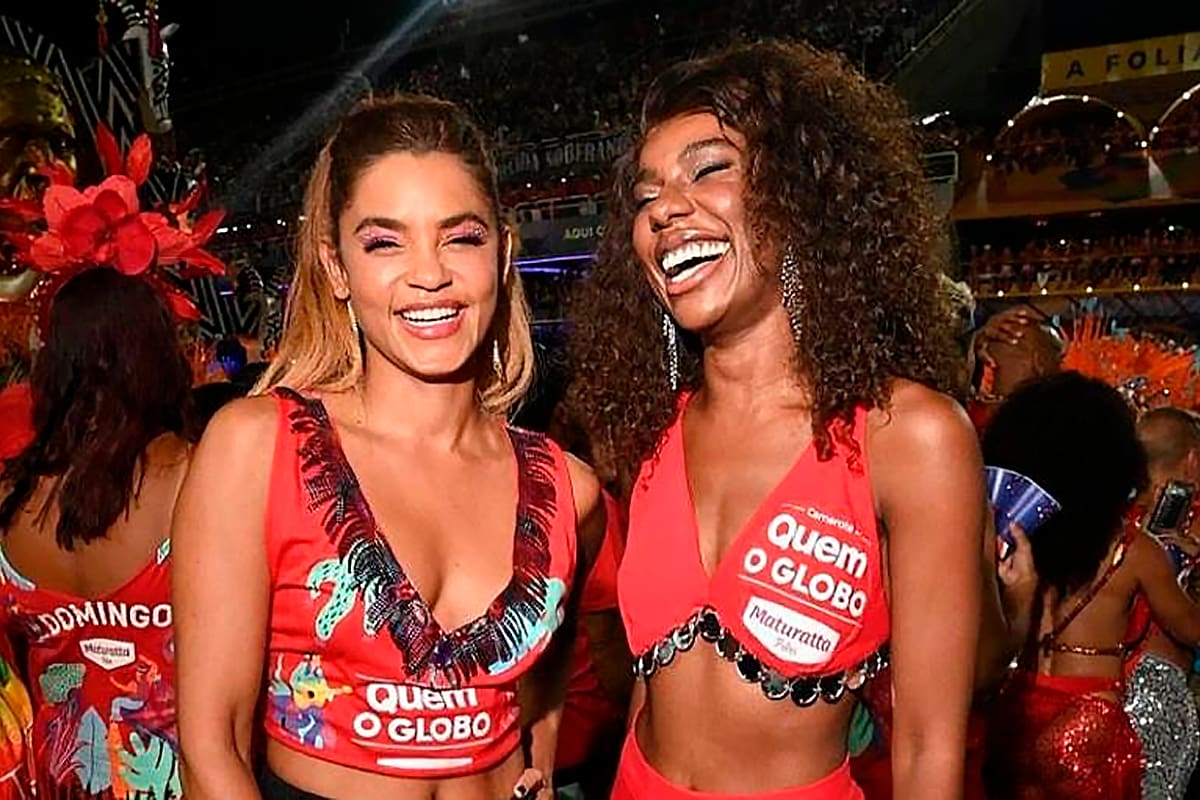 Lucy Alves e Indira Nascimento