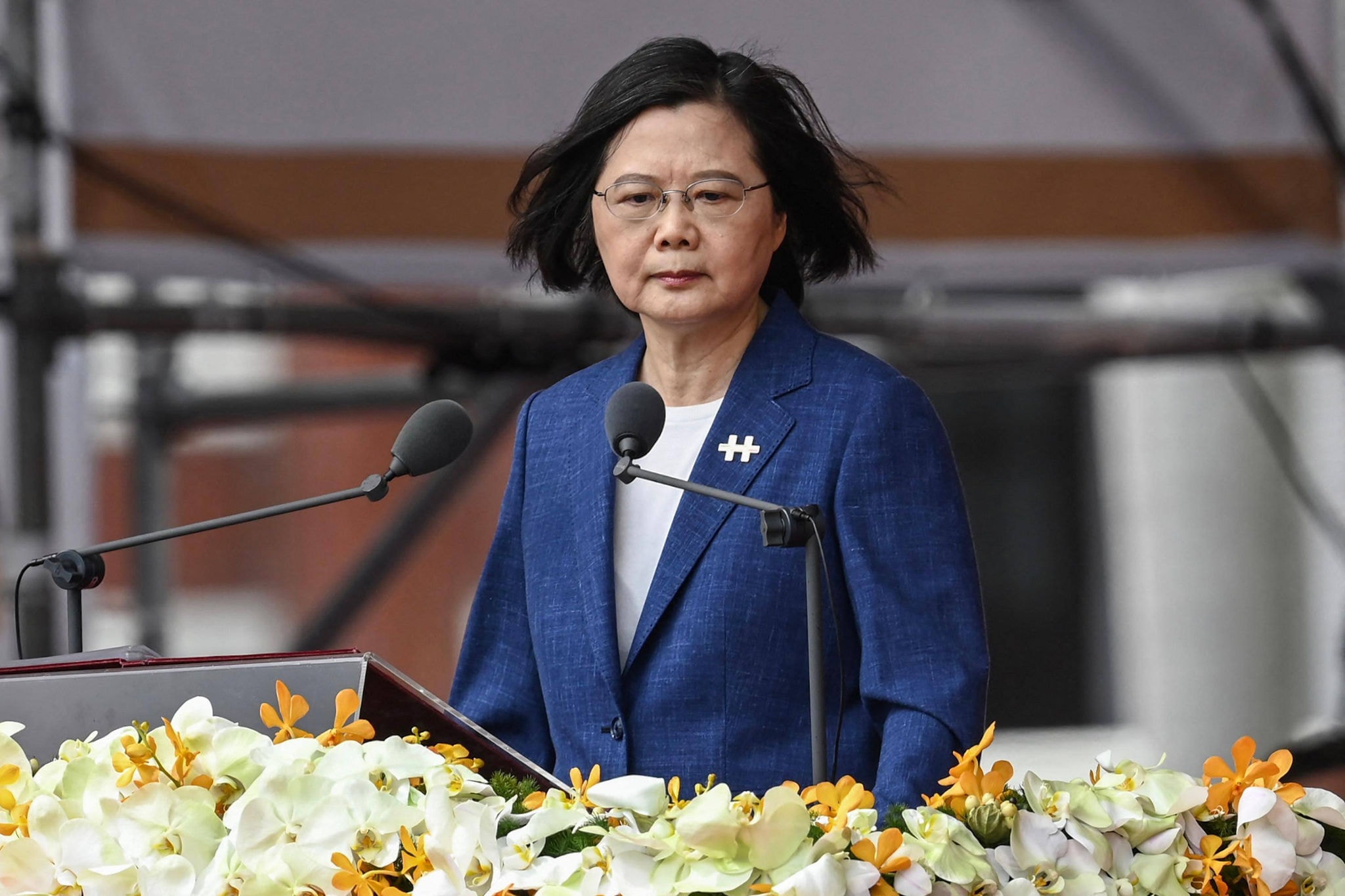 A presidente de Taiwan, Tsai Ing-wen
