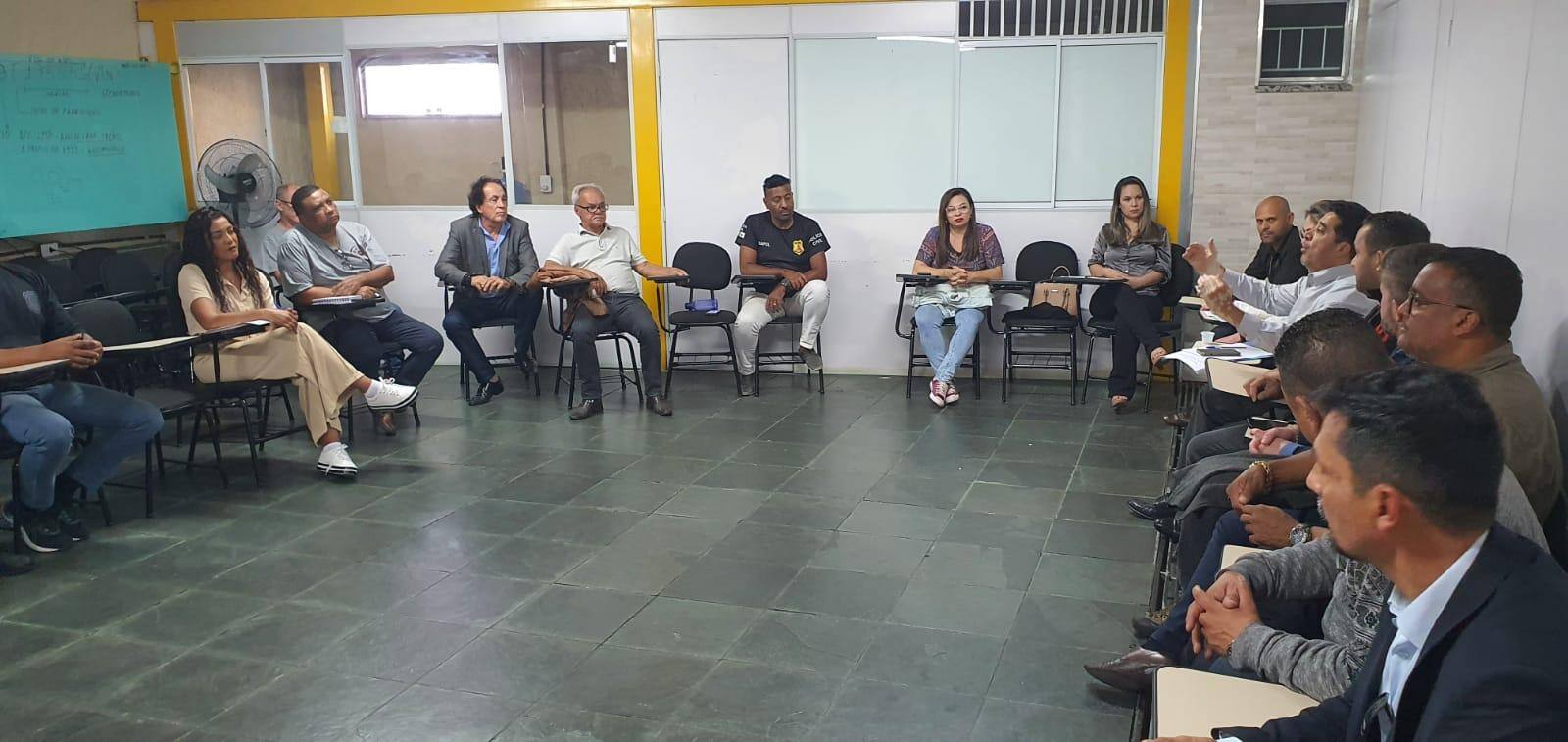 Reunião em BH dos representantes das forças de segurança