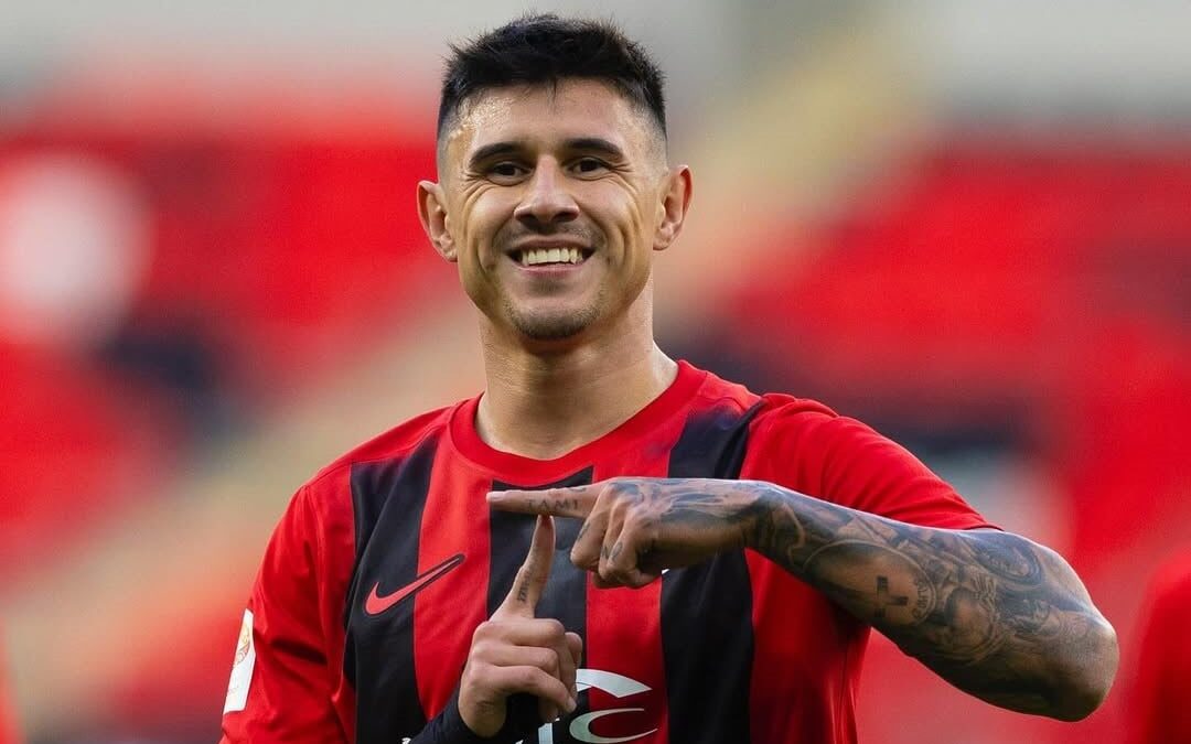 Fortaleza encaminhou acerto com o atacante Adam Bareiro (Foto: reprodução/Instagram)