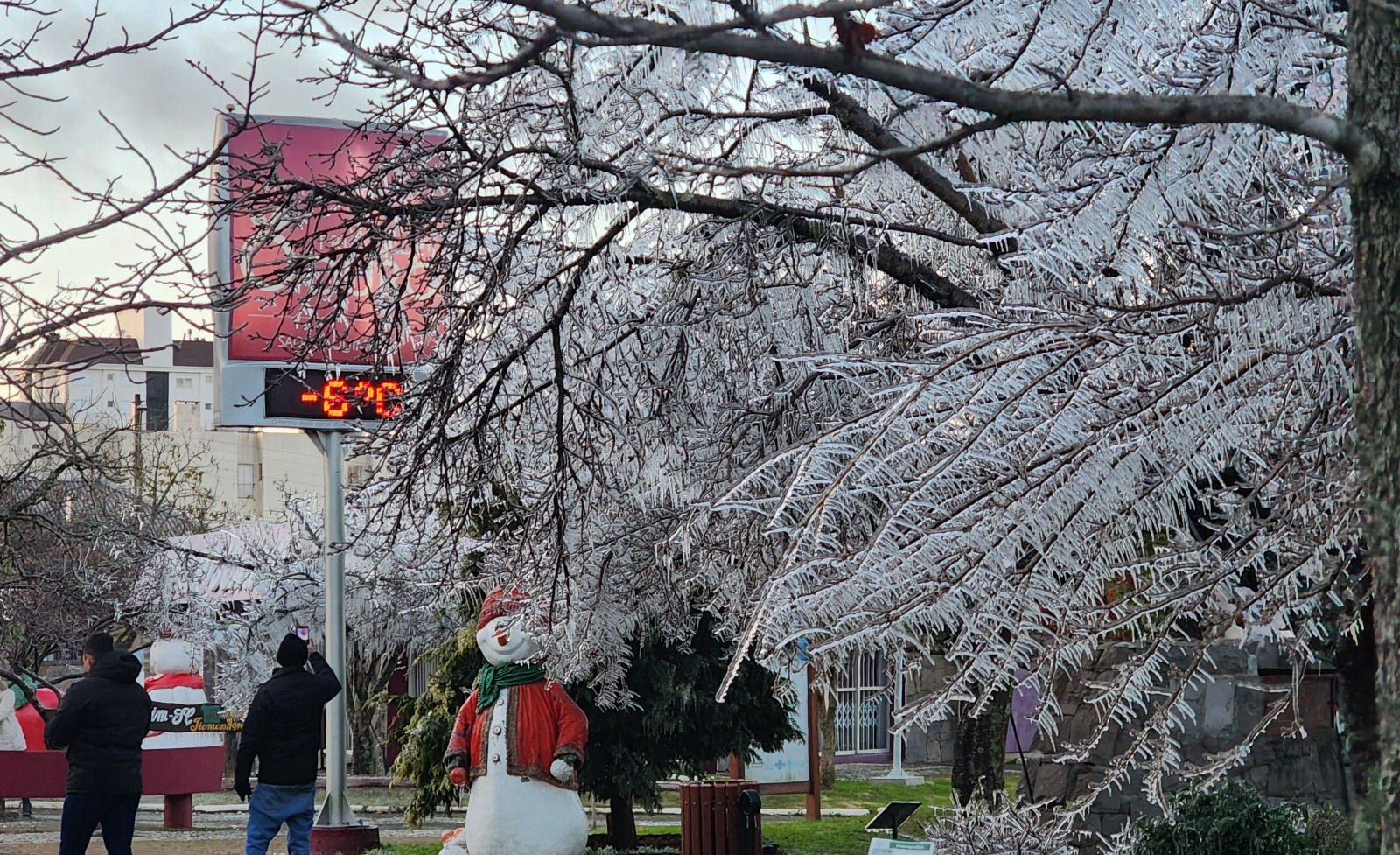 Cidade de São Joaquim registrou -6,4 °C nesta terça-feira