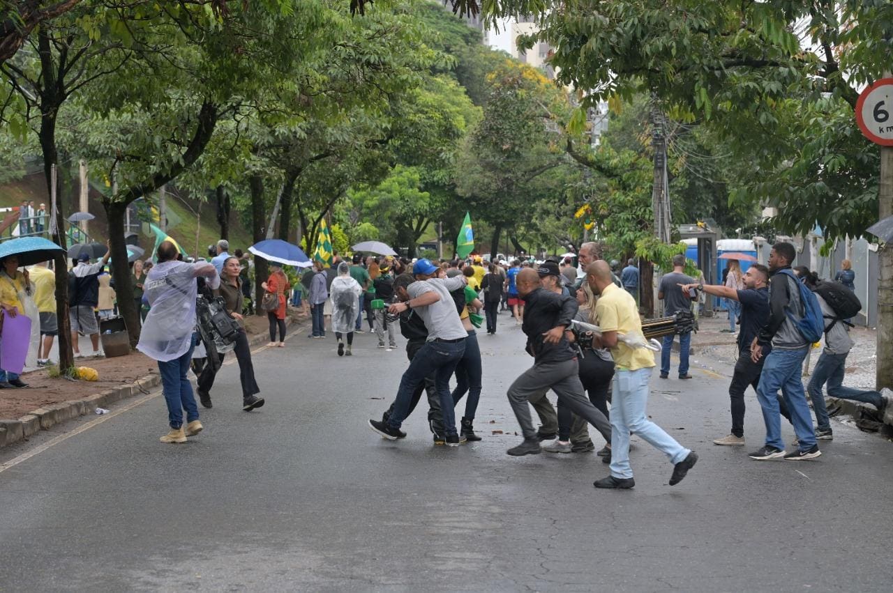 Agressão a jornalistas na Raja