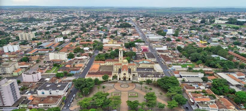 Vista aérea Uberaba