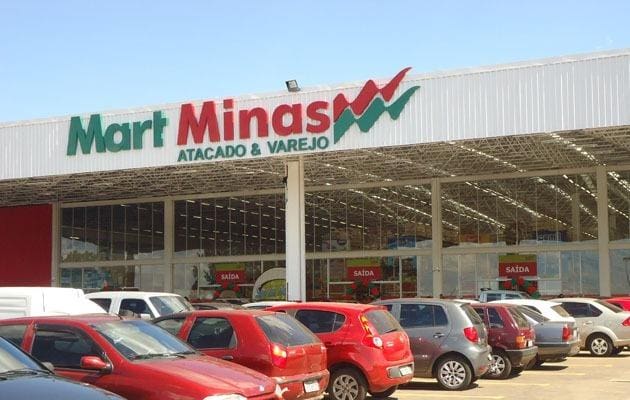 Imagem ilustrativa de uma loja do Mart Minas