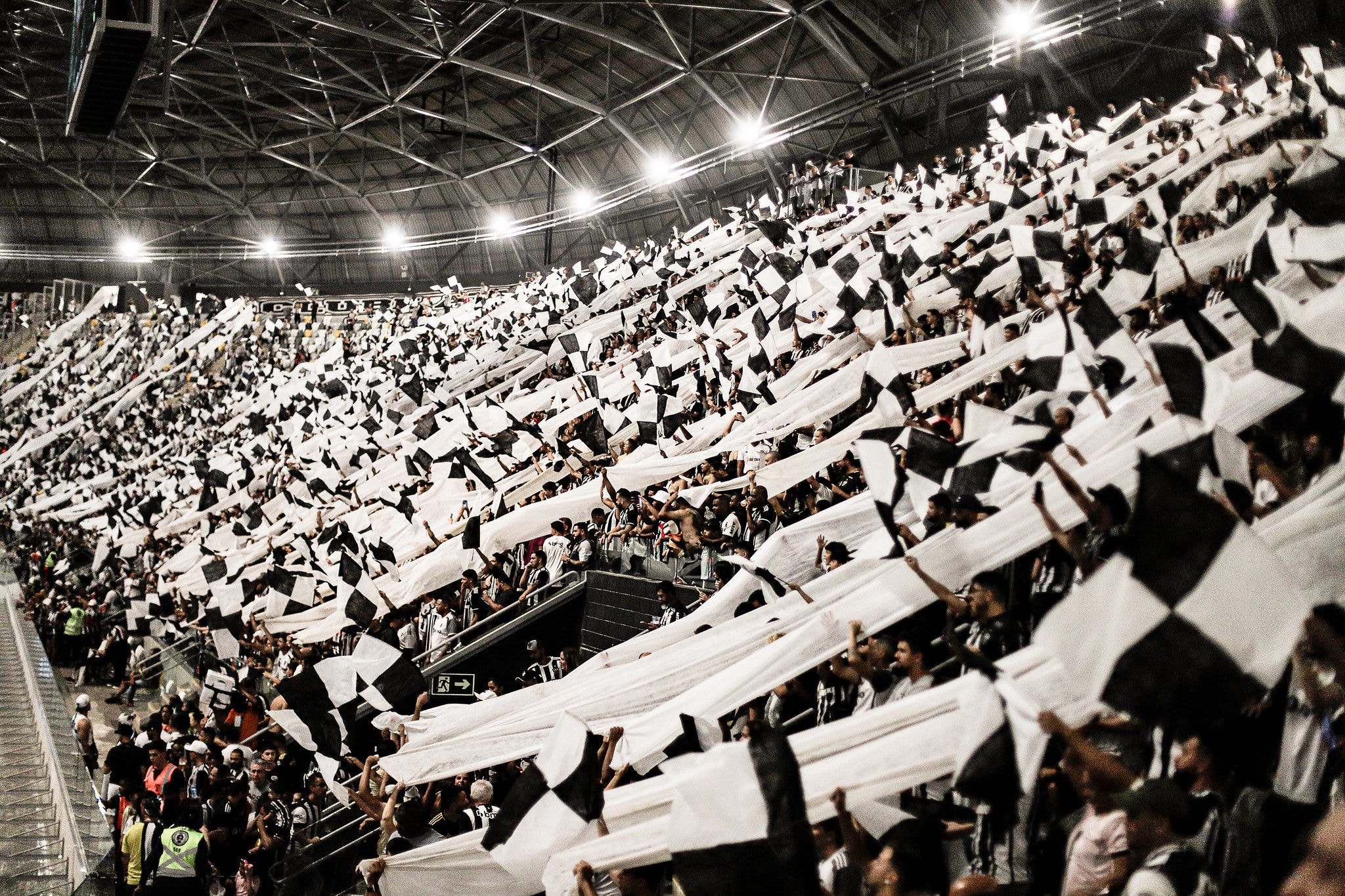 Torcida do Atlético na Arena MRV