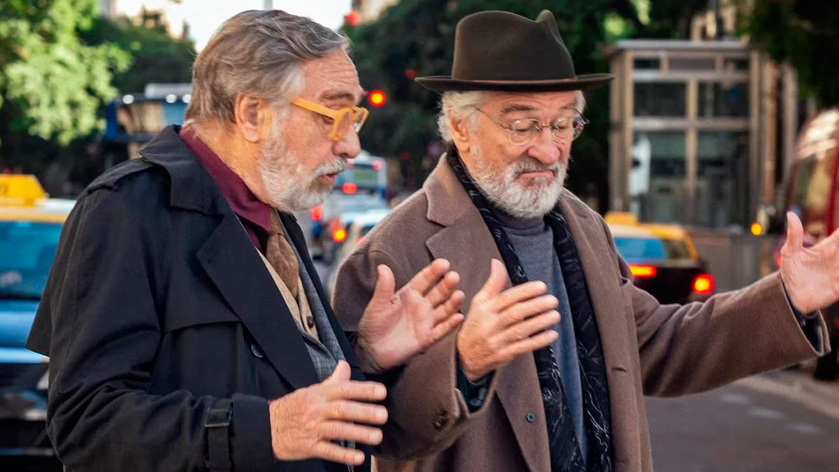 Luis Brandoni e Robert de Niro em cena de 'O Faz Nada', no Star+