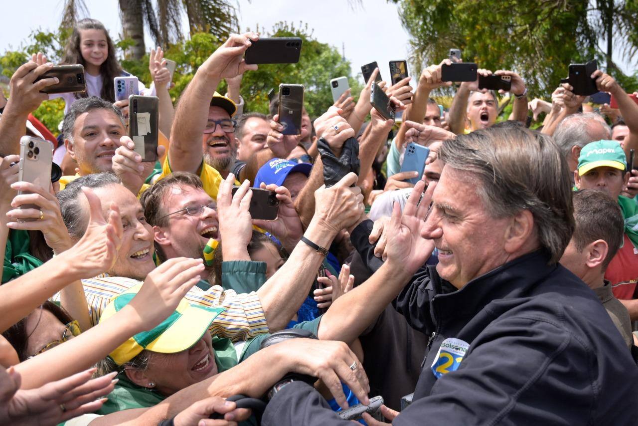Bolsonaro visitou Poços de Caldas nesta sexta-feira