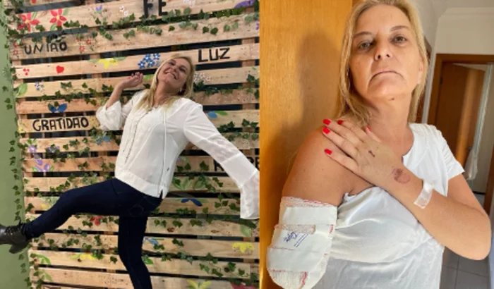 Simone Medeiros, de 56 anos, é dona de uma oficina no bairro Planalto 