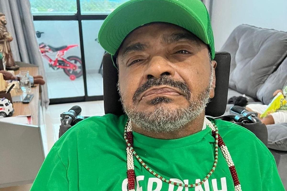 O sambista Arlindo Cruz
