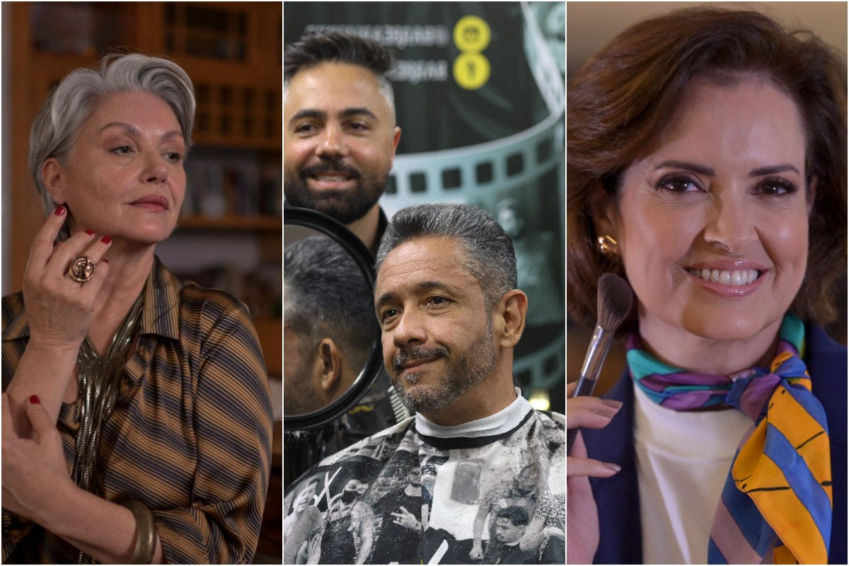  Tiza Versiani, Raphael Campelo e Lilia Gouveia ficaram mais vaidosos após os 50 anos