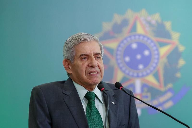 General Augusto Heleno, ministro do Gabinete de Segurança Institucional