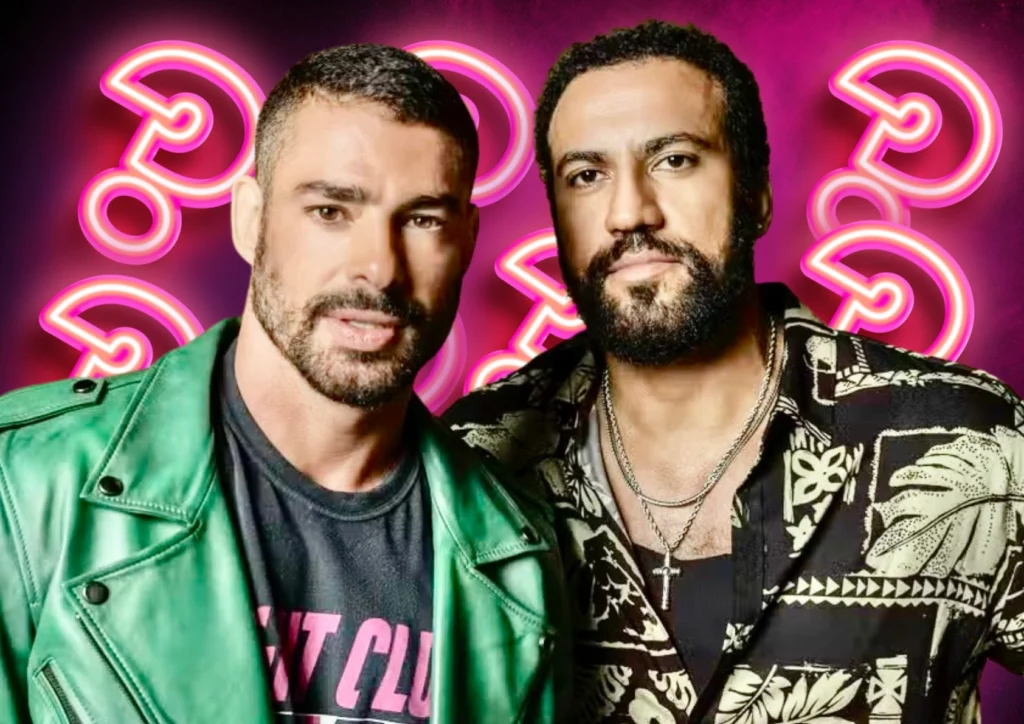 César e Olavo em Vale Tudo  - Divulgação/TV Globo 