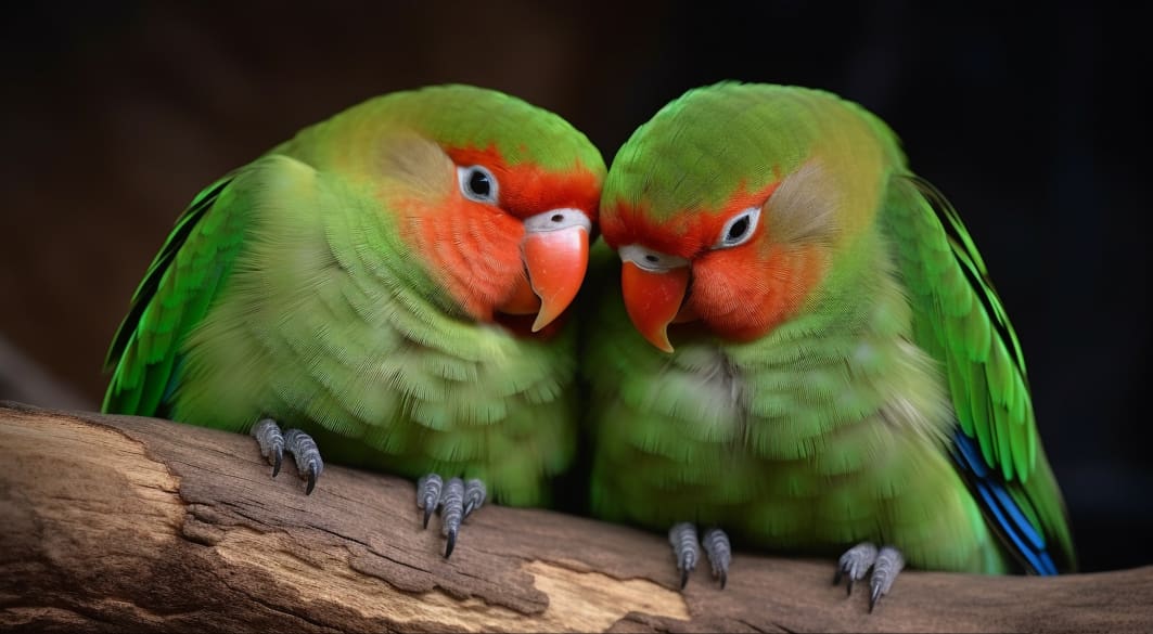 casal de pássaros