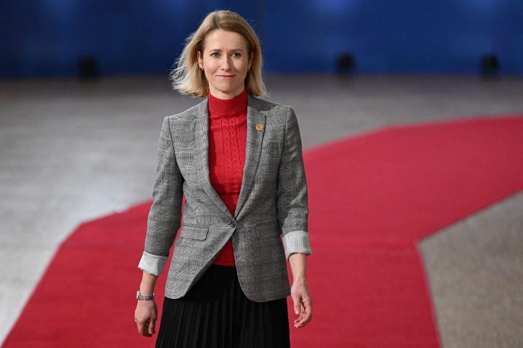 Kaja Kallas, ministra das Relações Exteriores da União Europeia