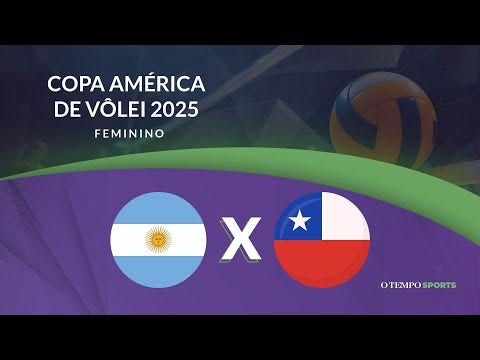O TEMPO Sports te mostra os detalhes de Argentina x Chile, pela Copa América de Vôlei Feminino