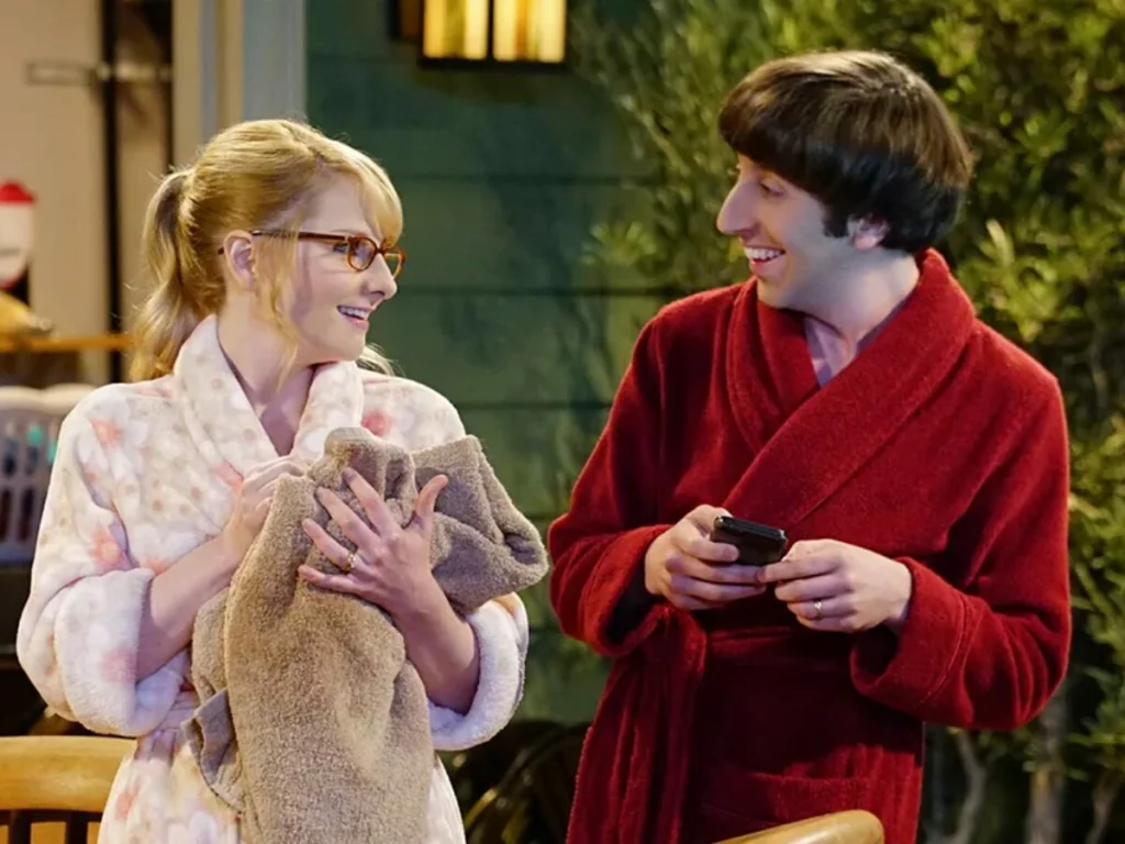 Melissa Rauch e Simon Helberg