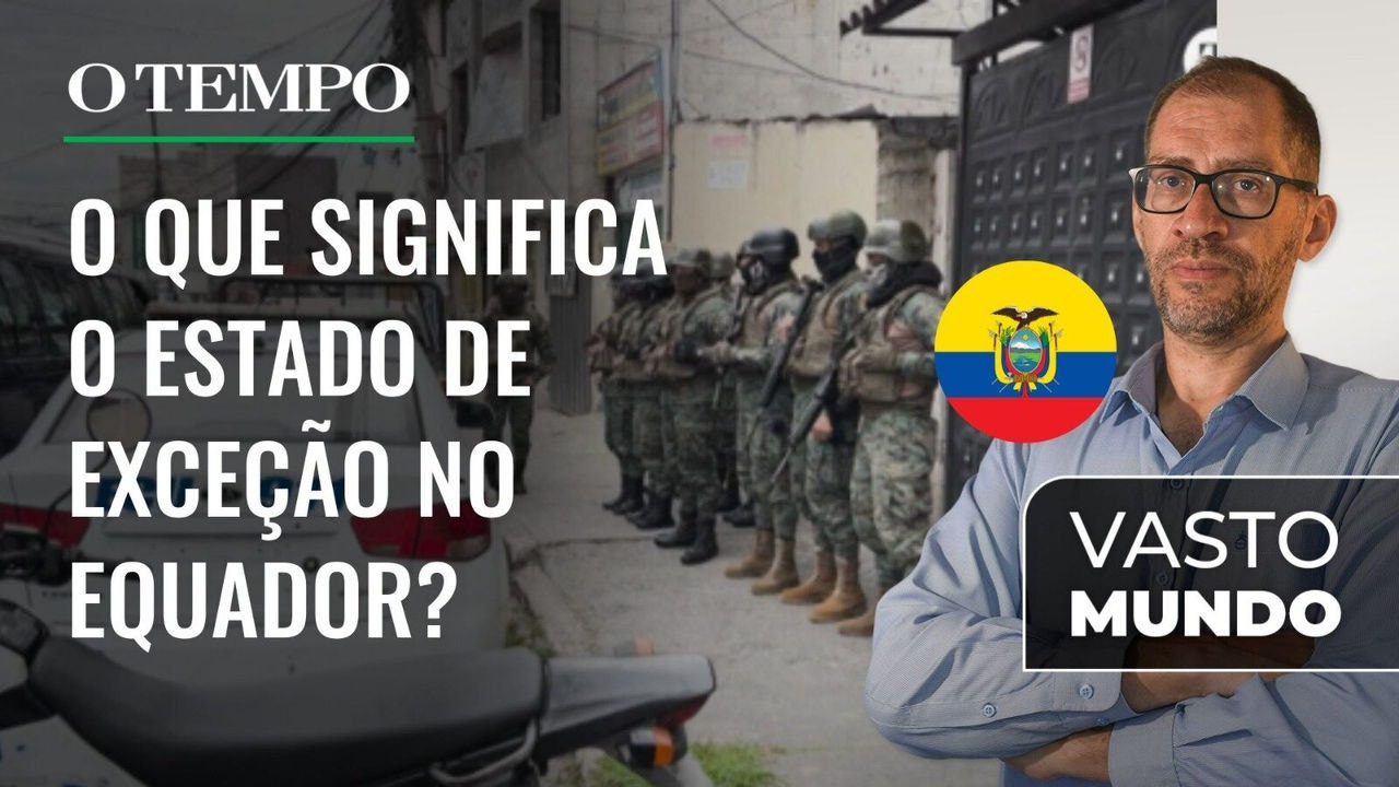 Militares do Equador fazem policiamento durante o programa de tolerância zero com o narcotráfico no país