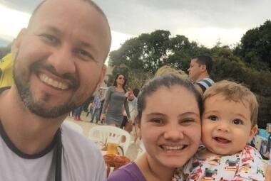 Kenia Campos , Peterson Camilo e Kael Campos 