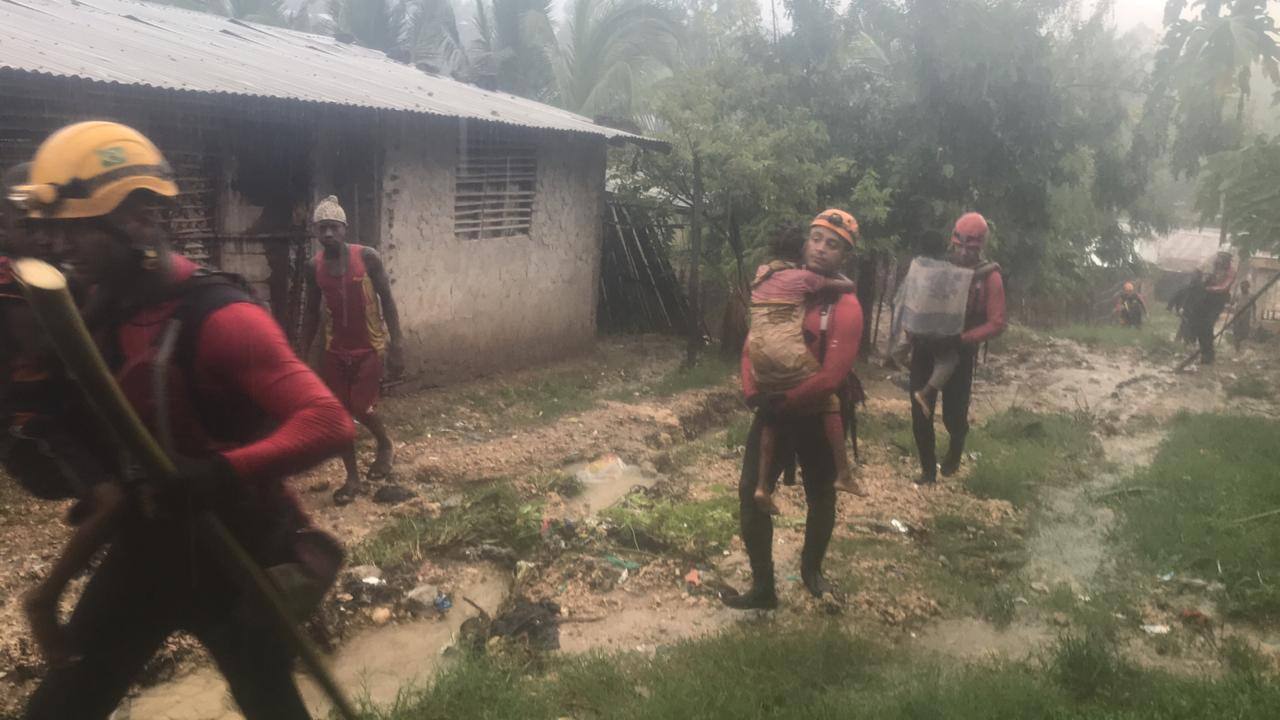 Bombeiros em Moçambique