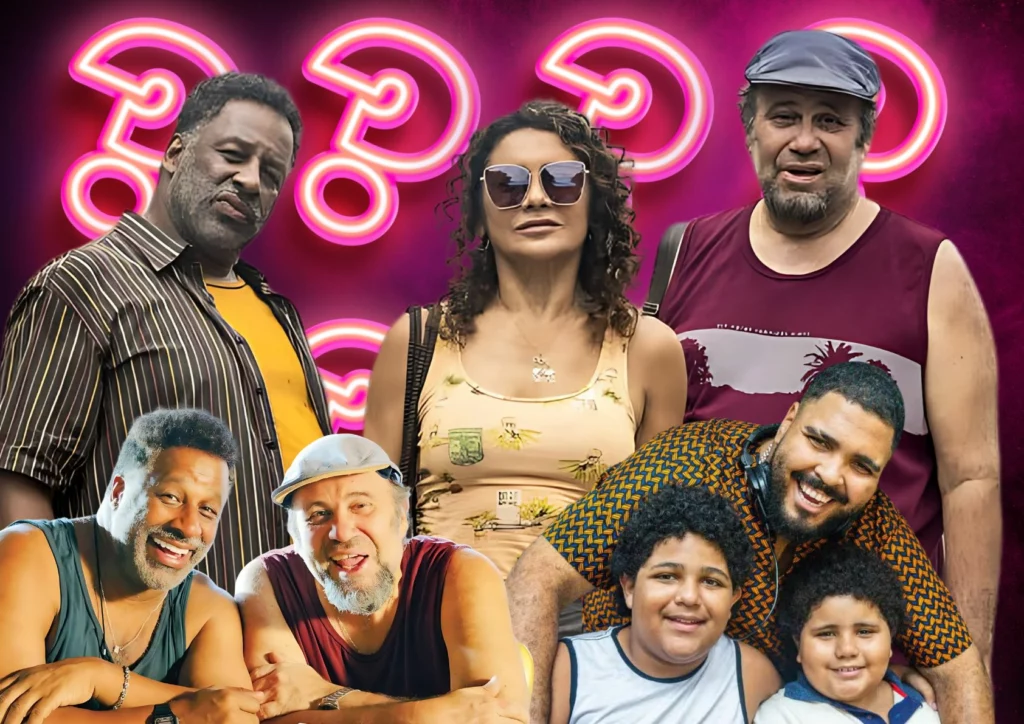 Personagens de Pablo e Luisão  - Divulgação/TV Globo 