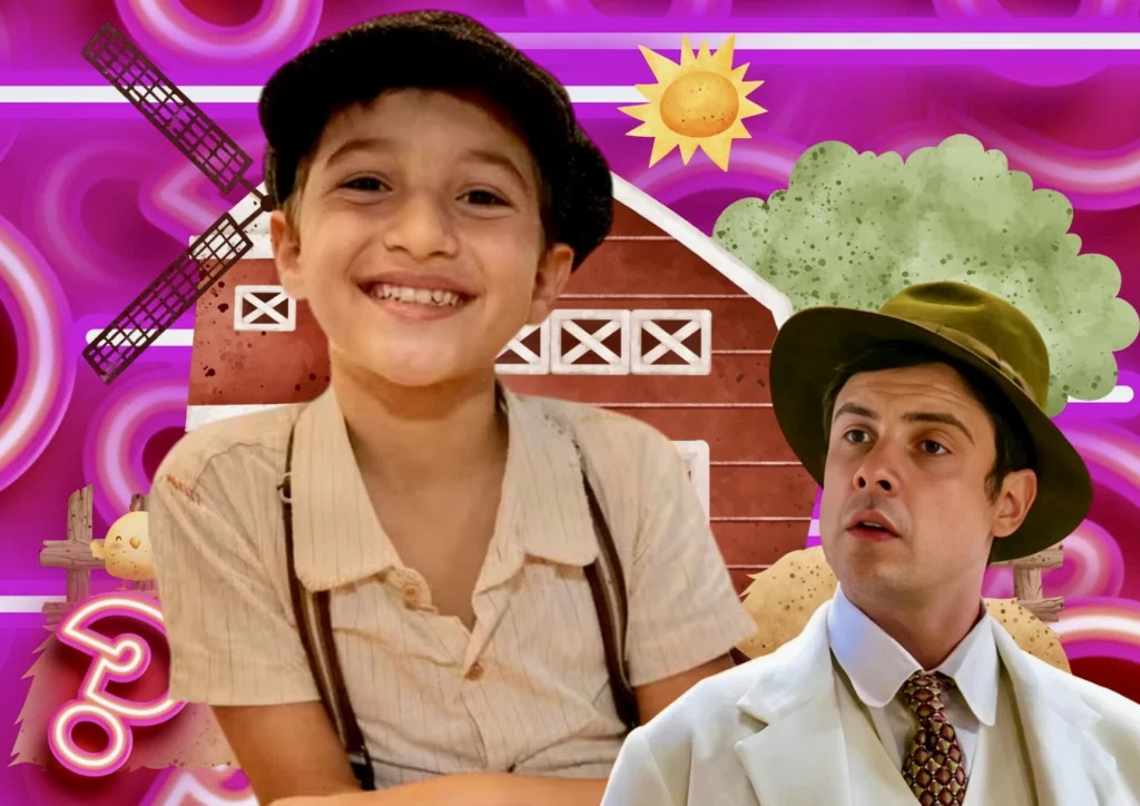 Samir e Candinho em Êta Mundo Melhor! - Divulgação/TV Globo 