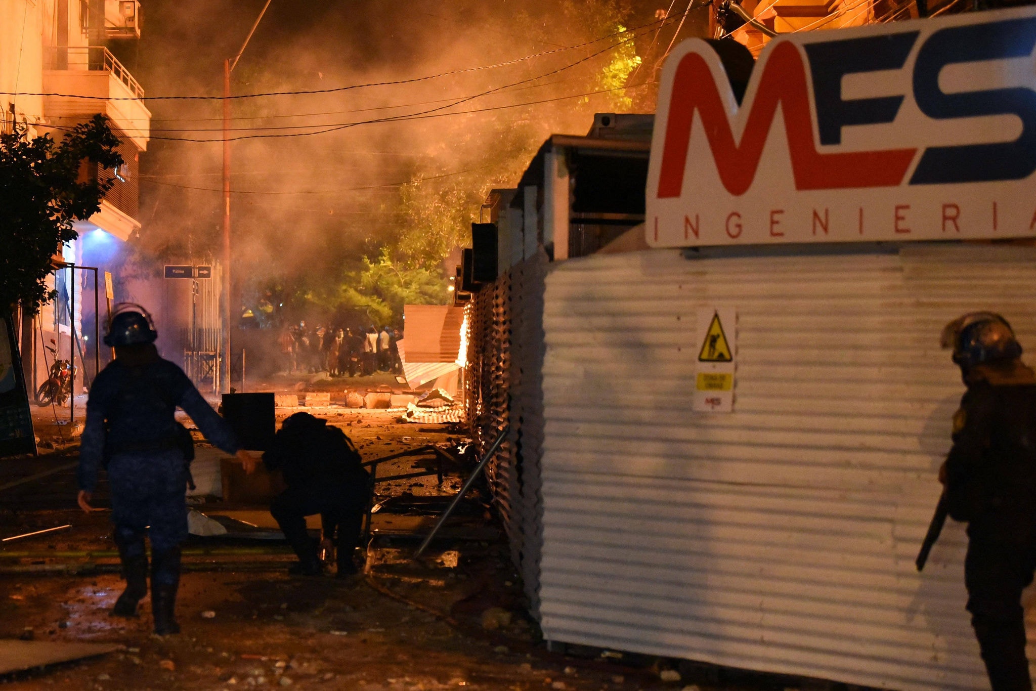 Protestos no Paraguai contra a gestão da pandemia
