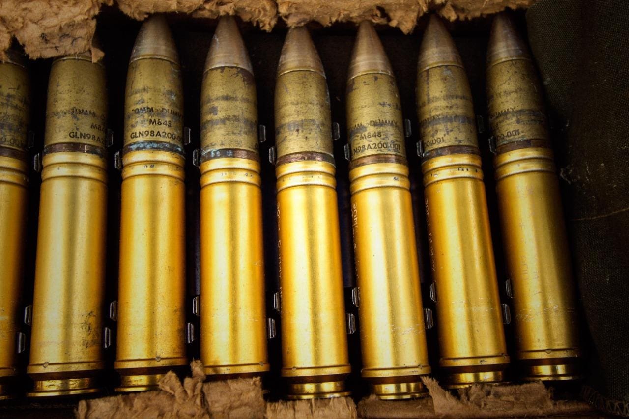 Imagem ilustrativa mostra projétil de arma de fogo 