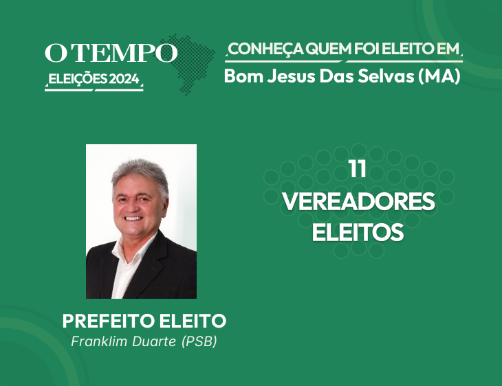 Raio-X das Eleições 2024 de Bom Jesus Das Selvas - MA