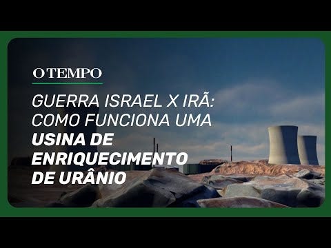 Animação mostra o processo de enriquecimento de urânio