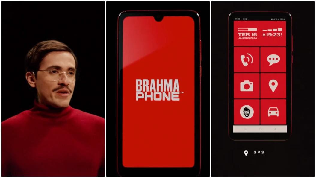 Brahma Phone, um celular simples para o folião não perder o próprio smartphone no Carnaval