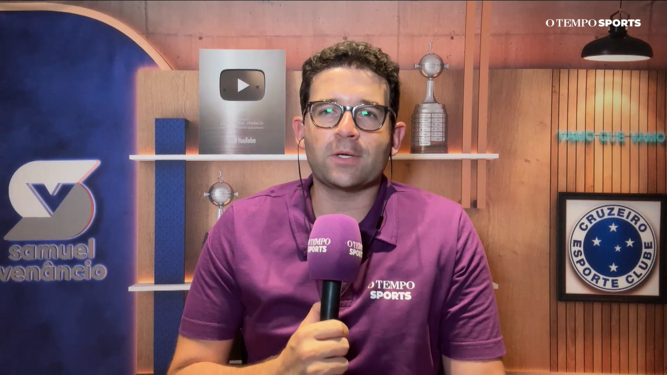 Ao vivo, no programa O TEMPO Sports, Samuel Venâncio projetou o jogo do Cruzeiro contra o Atlético-GO