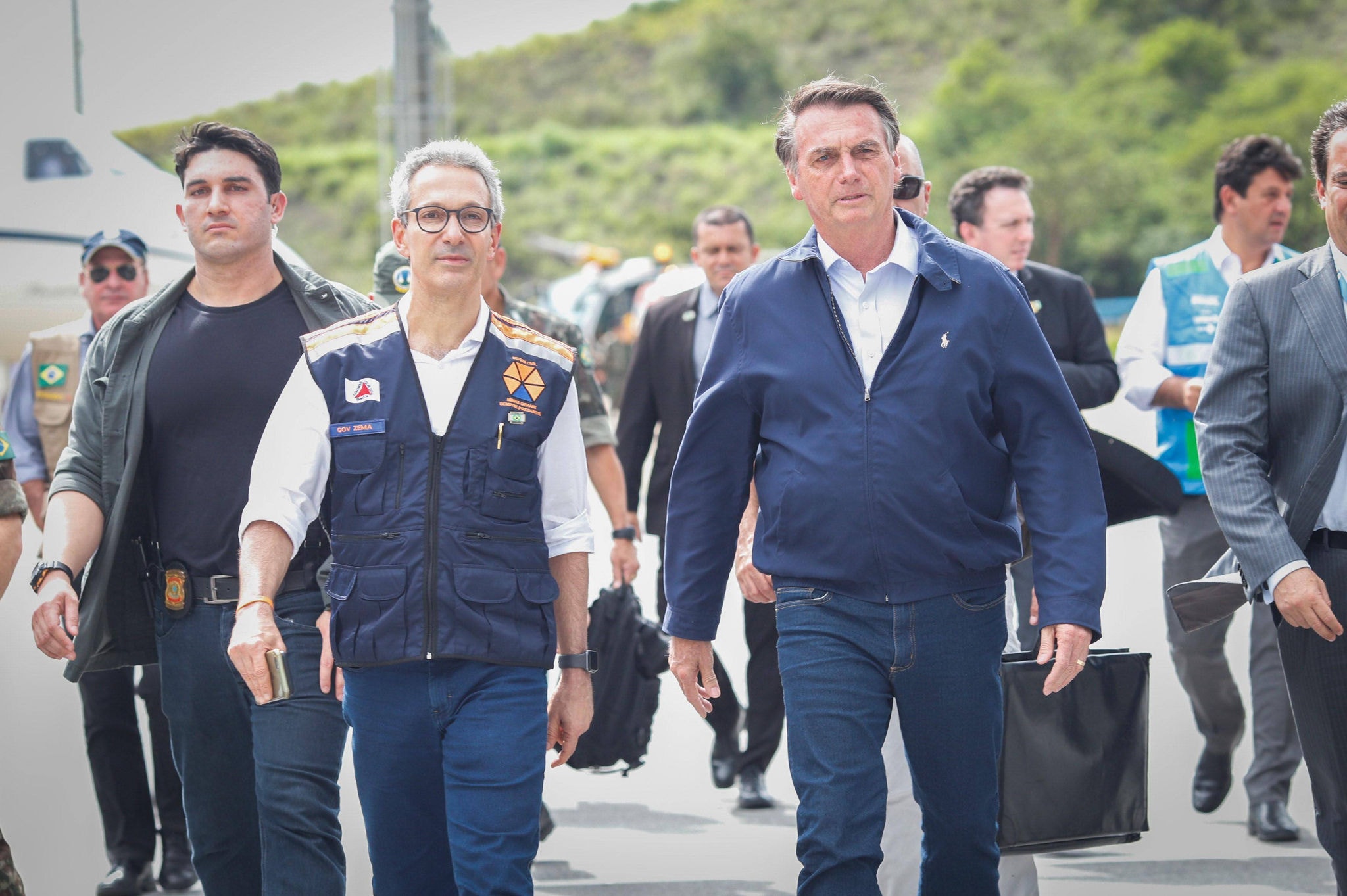 Romeu Zema (Novo) e Jair Bolsonaro (PL) devem se encontrar em BH