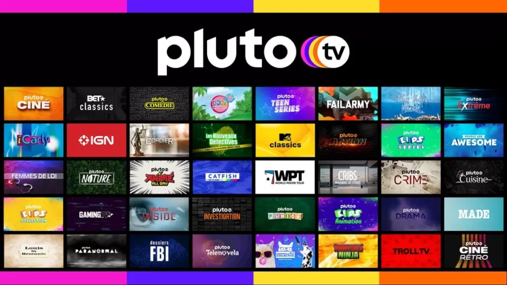 Mais opções gratuitas de streamings - (Divulgação/Pluto TV)