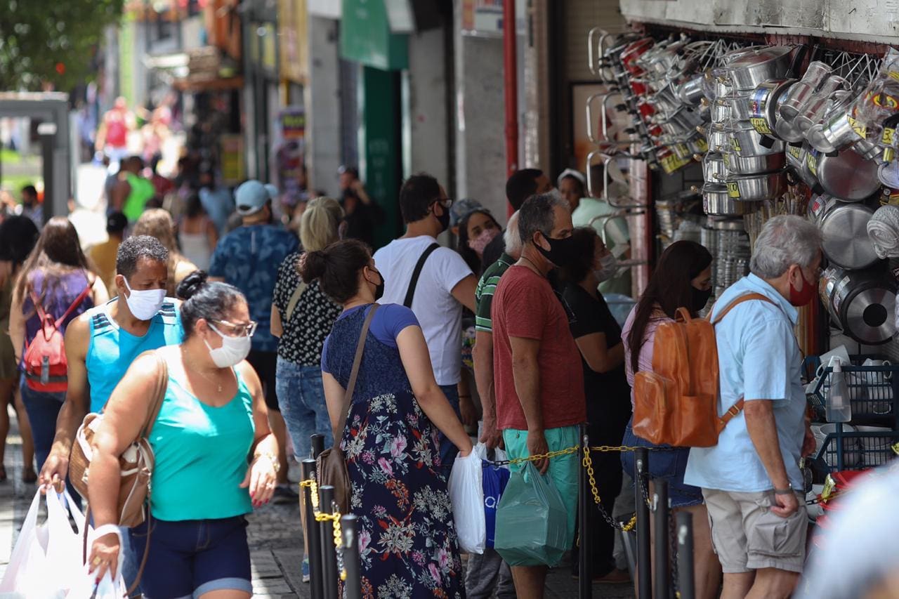 Centro de BH rua São Paulo comércio