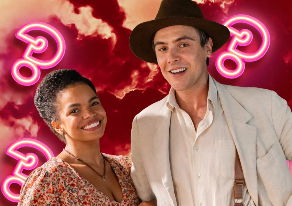 Dita e Candinho em Êta Mundo Melhor - Divulgação/TV Globo 